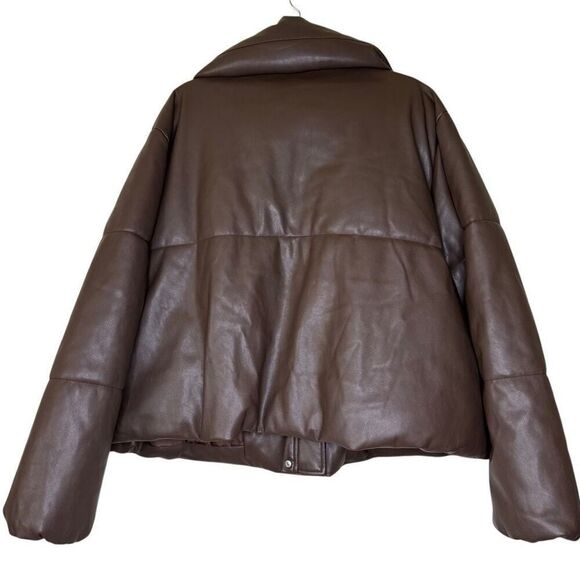 NEW Pistola Donovan Swing Puffer Jacket in Espresso Size XL Indie, Old Money - Picture 5 of 16